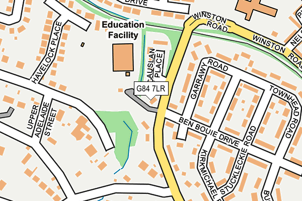 G84 7LR map - OS OpenMap – Local (Ordnance Survey) G84 7LR map - OS OpenMap – Local (Ordnance Survey)