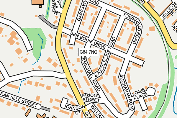 G84 7NQ map - OS OpenMap – Local (Ordnance Survey) G84 7NQ map - OS OpenMap – Local (Ordnance Survey)