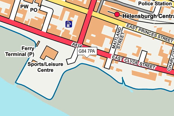G84 7PA map - OS OpenMap – Local (Ordnance Survey) G84 7PA map - OS OpenMap – Local (Ordnance Survey)