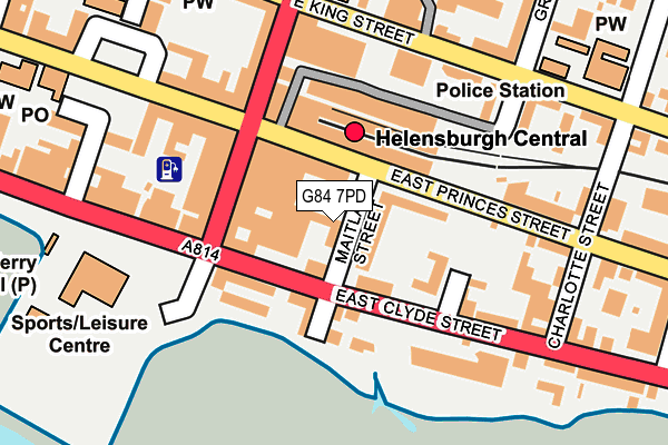 G84 7PD map - OS OpenMap – Local (Ordnance Survey) G84 7PD map - OS OpenMap – Local (Ordnance Survey)
