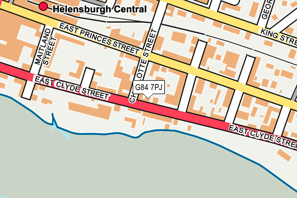 G84 7PJ map - OS OpenMap – Local (Ordnance Survey) G84 7PJ map - OS OpenMap – Local (Ordnance Survey)
