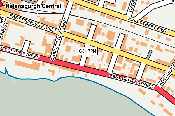 G84 7PN map - OS OpenMap – Local (Ordnance Survey)