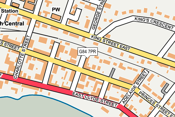 G84 7PR map - OS OpenMap – Local (Ordnance Survey) G84 7PR map - OS OpenMap – Local (Ordnance Survey)