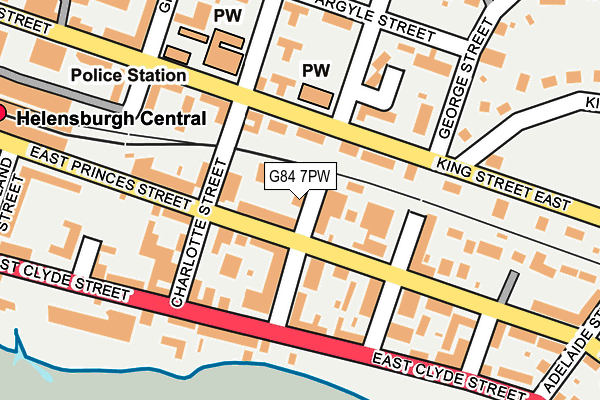 G84 7PW map - OS OpenMap – Local (Ordnance Survey) G84 7PW map - OS OpenMap – Local (Ordnance Survey)