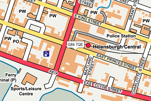 G84 7QE map - OS OpenMap – Local (Ordnance Survey) G84 7QE map - OS OpenMap – Local (Ordnance Survey)