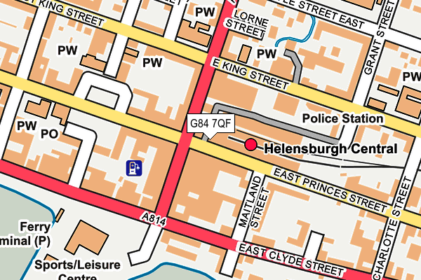 G84 7QF map - OS OpenMap – Local (Ordnance Survey) G84 7QF map - OS OpenMap – Local (Ordnance Survey)