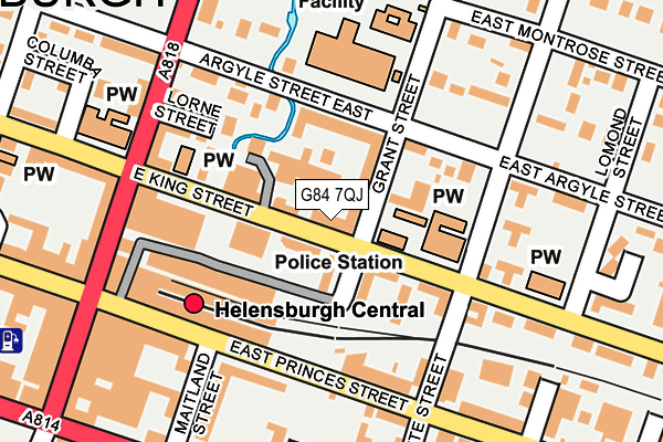 G84 7QJ map - OS OpenMap – Local (Ordnance Survey) G84 7QJ map - OS OpenMap – Local (Ordnance Survey)