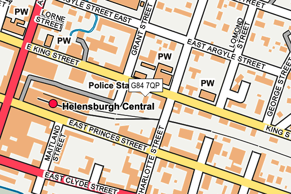 G84 7QP map - OS OpenMap – Local (Ordnance Survey) G84 7QP map - OS OpenMap – Local (Ordnance Survey)