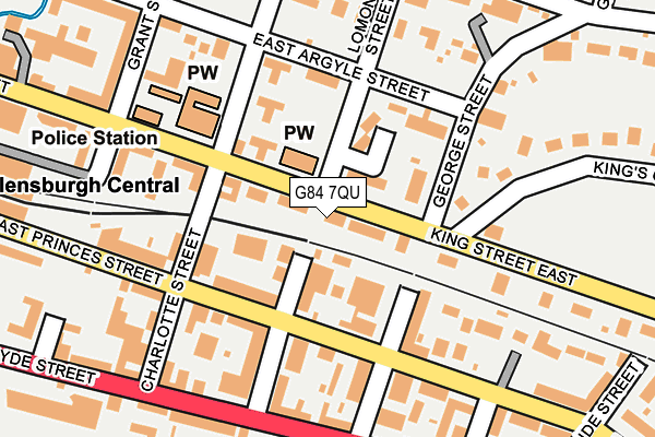 G84 7QU map - OS OpenMap – Local (Ordnance Survey) G84 7QU map - OS OpenMap – Local (Ordnance Survey)