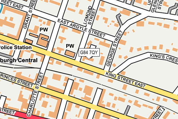 G84 7QY map - OS OpenMap – Local (Ordnance Survey) G84 7QY map - OS OpenMap – Local (Ordnance Survey)