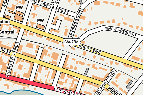 G84 7RA map - OS OpenMap – Local (Ordnance Survey) G84 7RA map - OS OpenMap – Local (Ordnance Survey)