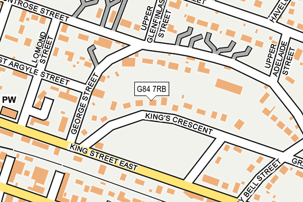 G84 7RB map - OS OpenMap – Local (Ordnance Survey) G84 7RB map - OS OpenMap – Local (Ordnance Survey)