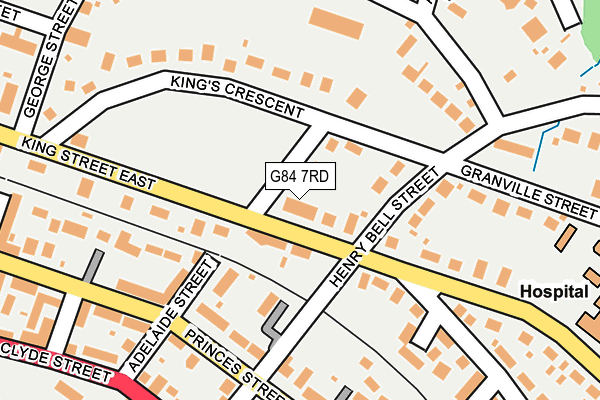 G84 7RD map - OS OpenMap – Local (Ordnance Survey) G84 7RD map - OS OpenMap – Local (Ordnance Survey)
