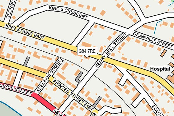 G84 7RE map - OS OpenMap – Local (Ordnance Survey) G84 7RE map - OS OpenMap – Local (Ordnance Survey)