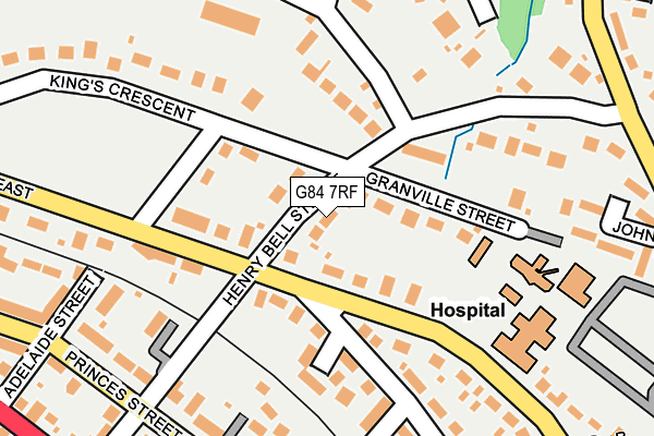 G84 7RF map - OS OpenMap – Local (Ordnance Survey) G84 7RF map - OS OpenMap – Local (Ordnance Survey)