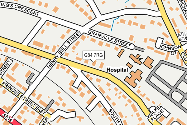 G84 7RG map - OS OpenMap – Local (Ordnance Survey) G84 7RG map - OS OpenMap – Local (Ordnance Survey)