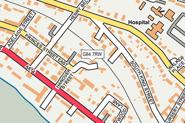 G84 7RW map - OS OpenMap – Local (Ordnance Survey) G84 7RW map - OS OpenMap – Local (Ordnance Survey)