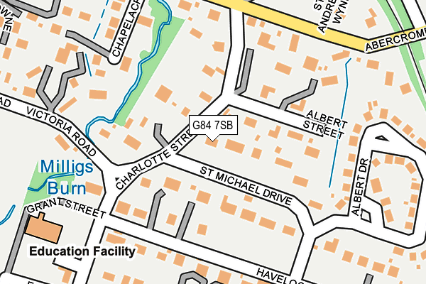 G84 7SB map - OS OpenMap – Local (Ordnance Survey) G84 7SB map - OS OpenMap – Local (Ordnance Survey)