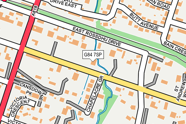 G84 7SP map - OS OpenMap – Local (Ordnance Survey) G84 7SP map - OS OpenMap – Local (Ordnance Survey)