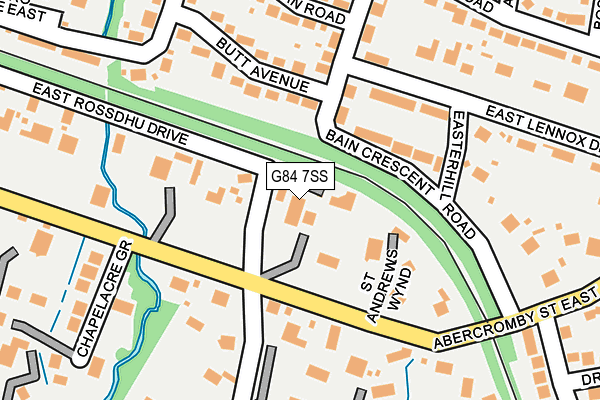 G84 7SS map - OS OpenMap – Local (Ordnance Survey) G84 7SS map - OS OpenMap – Local (Ordnance Survey)