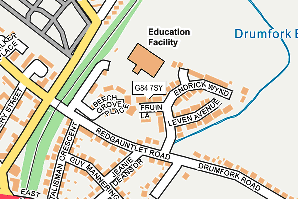 G84 7SY map - OS OpenMap – Local (Ordnance Survey) G84 7SY map - OS OpenMap – Local (Ordnance Survey)