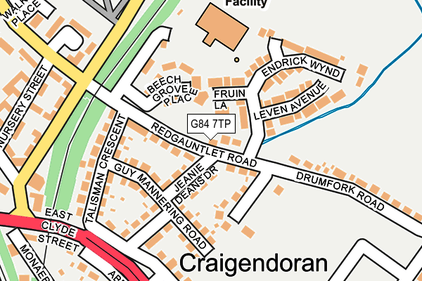 G84 7TP map - OS OpenMap – Local (Ordnance Survey) G84 7TP map - OS OpenMap – Local (Ordnance Survey)