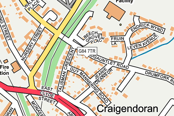 G84 7TR map - OS OpenMap – Local (Ordnance Survey) G84 7TR map - OS OpenMap – Local (Ordnance Survey)
