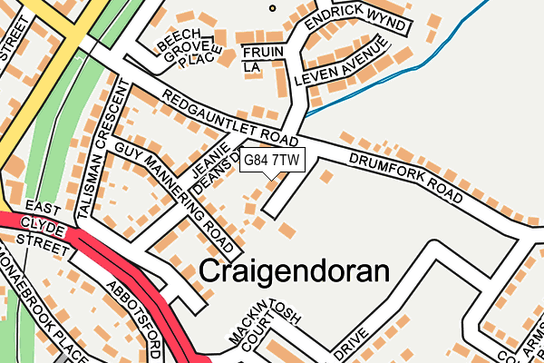 G84 7TW map - OS OpenMap – Local (Ordnance Survey) G84 7TW map - OS OpenMap – Local (Ordnance Survey)
