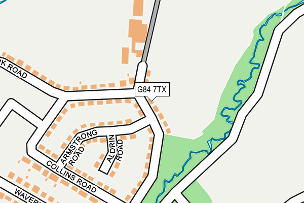 G84 7TX map - OS OpenMap – Local (Ordnance Survey) G84 7TX map - OS OpenMap – Local (Ordnance Survey)
