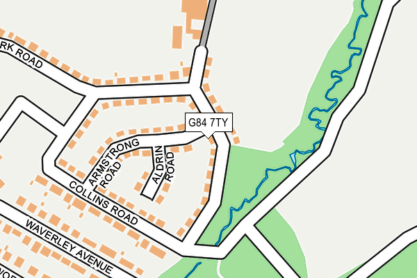 G84 7TY map - OS OpenMap – Local (Ordnance Survey) G84 7TY map - OS OpenMap – Local (Ordnance Survey)