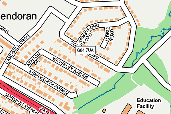 G84 7UA map - OS OpenMap – Local (Ordnance Survey) G84 7UA map - OS OpenMap – Local (Ordnance Survey)