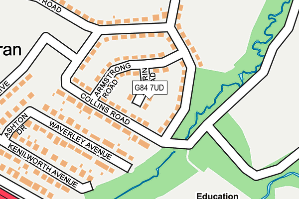 G84 7UD map - OS OpenMap – Local (Ordnance Survey) G84 7UD map - OS OpenMap – Local (Ordnance Survey)