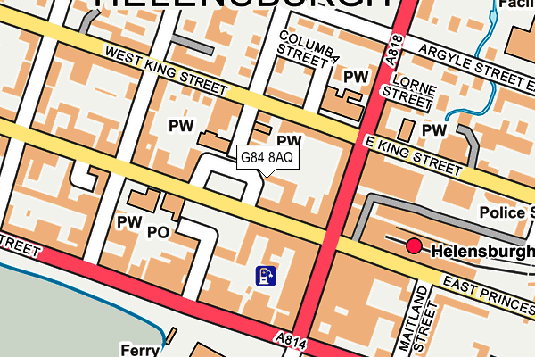 G84 8AQ map - OS OpenMap – Local (Ordnance Survey) G84 8AQ map - OS OpenMap – Local (Ordnance Survey)