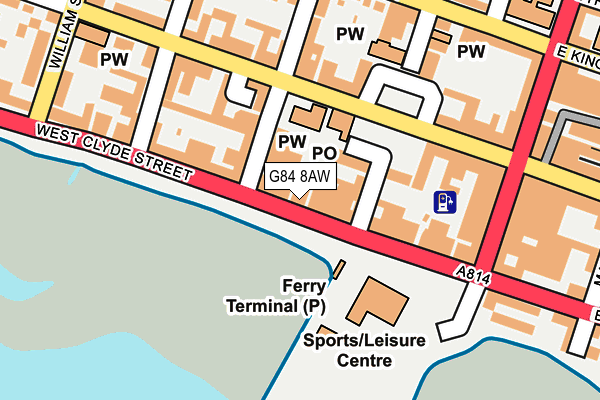 G84 8AW map - OS OpenMap – Local (Ordnance Survey) G84 8AW map - OS OpenMap – Local (Ordnance Survey)