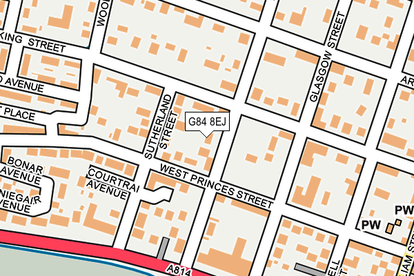 G84 8EJ map - OS OpenMap – Local (Ordnance Survey) G84 8EJ map - OS OpenMap – Local (Ordnance Survey)
