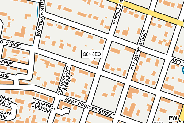 G84 8EQ map - OS OpenMap – Local (Ordnance Survey) G84 8EQ map - OS OpenMap – Local (Ordnance Survey)