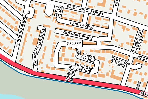 G84 8EZ map - OS OpenMap – Local (Ordnance Survey) G84 8EZ map - OS OpenMap – Local (Ordnance Survey)