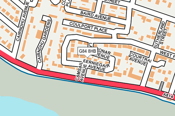 G84 8HB map - OS OpenMap – Local (Ordnance Survey) G84 8HB map - OS OpenMap – Local (Ordnance Survey)