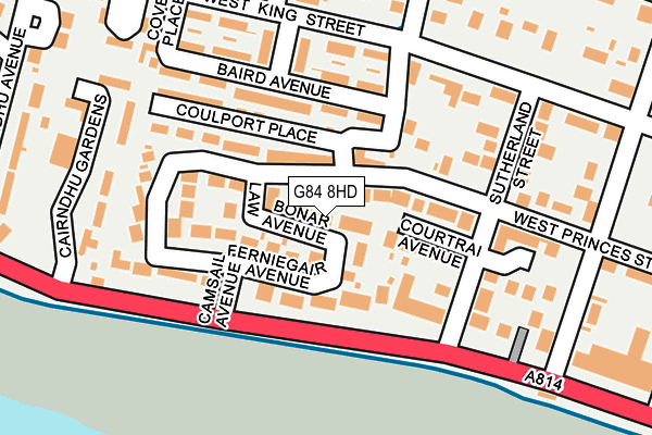 G84 8HD map - OS OpenMap – Local (Ordnance Survey) G84 8HD map - OS OpenMap – Local (Ordnance Survey)