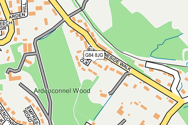 G84 8JG map - OS OpenMap – Local (Ordnance Survey) G84 8JG map - OS OpenMap – Local (Ordnance Survey)