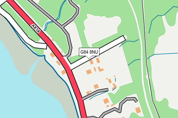G84 8NU map - OS OpenMap – Local (Ordnance Survey) G84 8NU map - OS OpenMap – Local (Ordnance Survey)