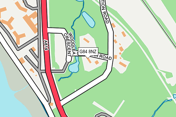 G84 8NZ map - OS OpenMap – Local (Ordnance Survey) G84 8NZ map - OS OpenMap – Local (Ordnance Survey)