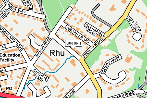 G84 8RH map - OS OpenMap – Local (Ordnance Survey) G84 8RH map - OS OpenMap – Local (Ordnance Survey)