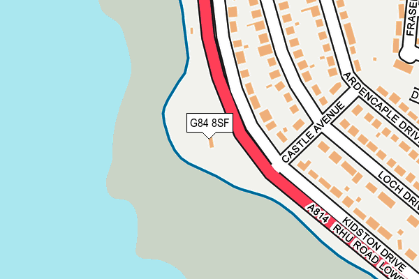 G84 8SF map - OS OpenMap – Local (Ordnance Survey) G84 8SF map - OS OpenMap – Local (Ordnance Survey)