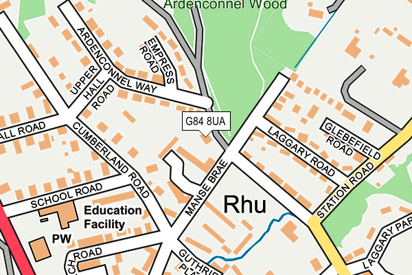 G84 8UA map - OS OpenMap – Local (Ordnance Survey) G84 8UA map - OS OpenMap – Local (Ordnance Survey)