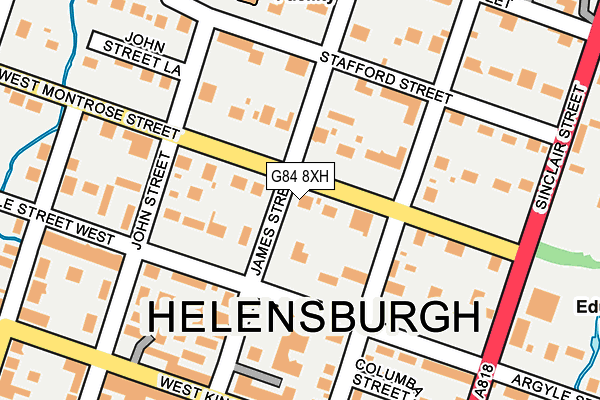 G84 8XH map - OS OpenMap – Local (Ordnance Survey) G84 8XH map - OS OpenMap – Local (Ordnance Survey)