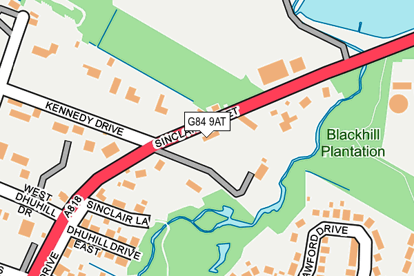 G84 9AT map - OS OpenMap – Local (Ordnance Survey) G84 9AT map - OS OpenMap – Local (Ordnance Survey)