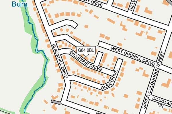 G84 9BL map - OS OpenMap – Local (Ordnance Survey) G84 9BL map - OS OpenMap – Local (Ordnance Survey)