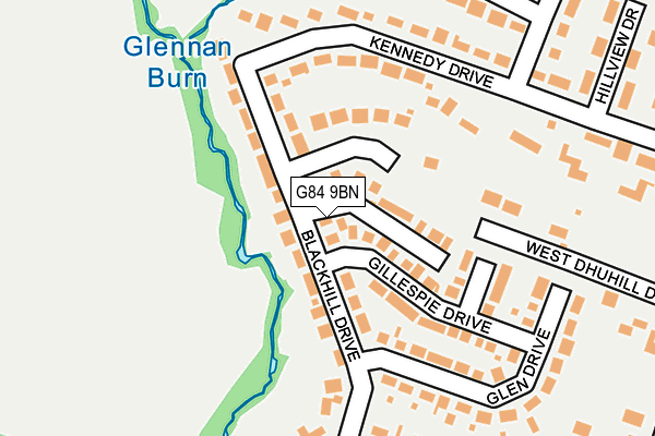G84 9BN map - OS OpenMap – Local (Ordnance Survey) G84 9BN map - OS OpenMap – Local (Ordnance Survey)