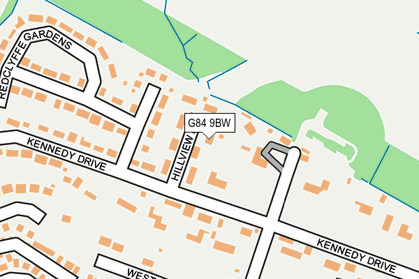 G84 9BW map - OS OpenMap – Local (Ordnance Survey) G84 9BW map - OS OpenMap – Local (Ordnance Survey)